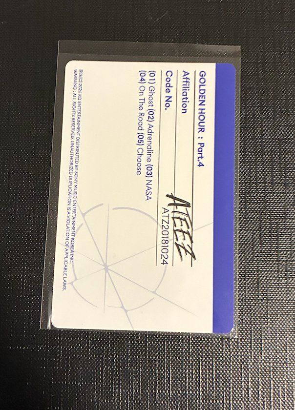 Carte collezionabili: ATEEZ - Wooyoung – Usato da Uster venduto da ali_mp6n 1