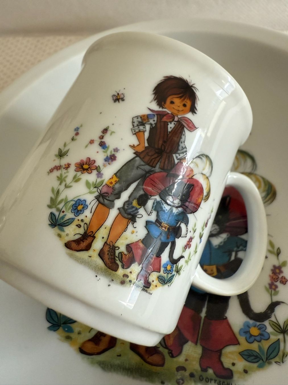 Teller: Triptis - assiette et tasse pour enfant – Gebraucht aus Sion von accroshoes 2
