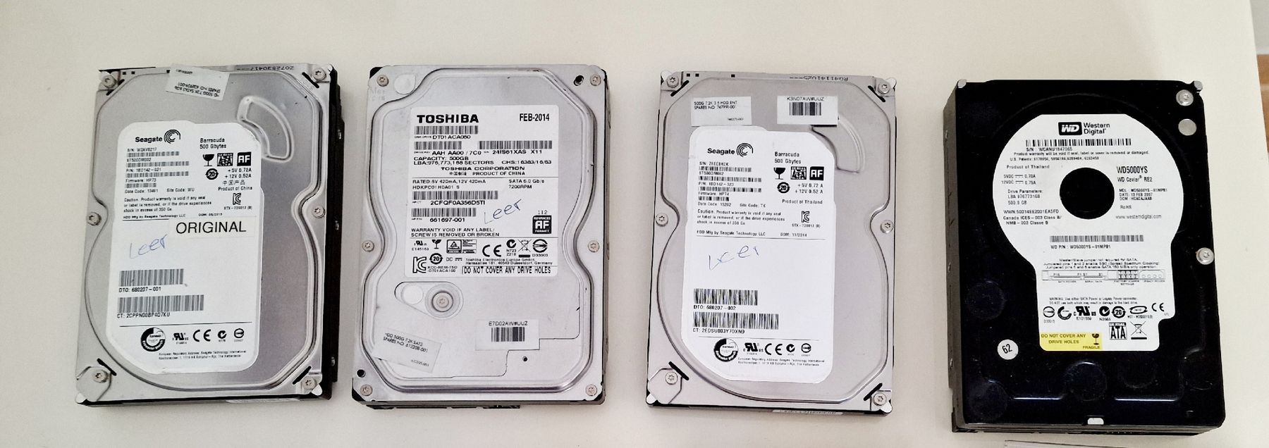 Disques durs: Festplatten pc laptop 10 stk – D'occasion à wetzikon par Bestedienste 1