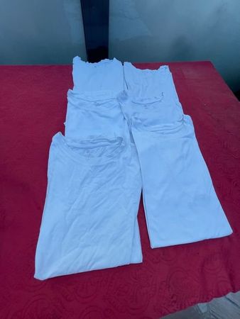 Kinder Junge 6 T-Shirt weiss 170