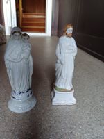 Religiöse Figuren, Jesus und Maria mit Kind, Porzellan