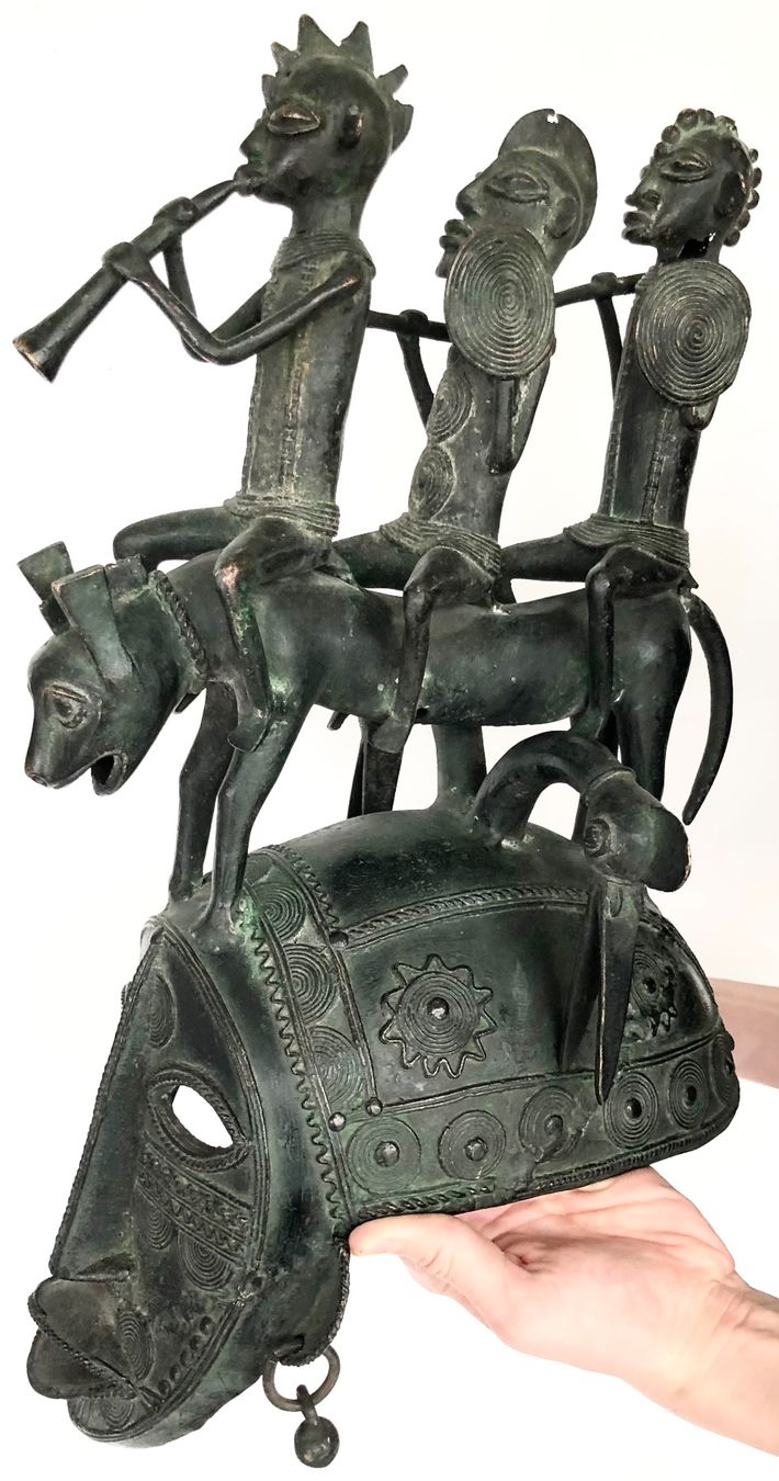 Skulpturen & Statuen: Mega XXL feine alte Bronze Skulptur Höhe 52 cm Kg 7,2 – Gebraucht aus Rüthi (Rheintal) von Kunsthaus777 5