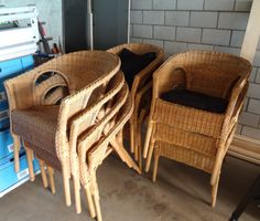 10-teiliges Gartenstuhlset