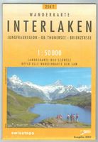 Wanderkarte Interlaken 2003