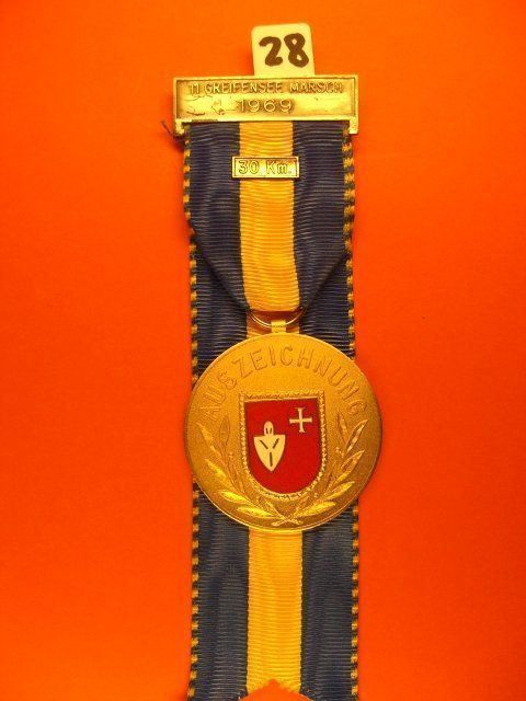 Medaglie: Medaille - Volksmarsch Greifensee 1969 – Usato da Glis venduto da Gliserhorn