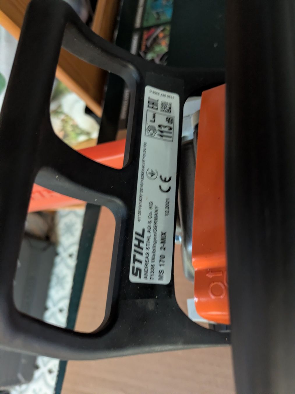 Stihl Seghe: Tronçonneuse Stihl MS 170 2-MIX occasion – Usato da Pringy venduto da Antic_Alpina 1