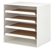3 Briefablagen weiss, KVISSLE - Ikea