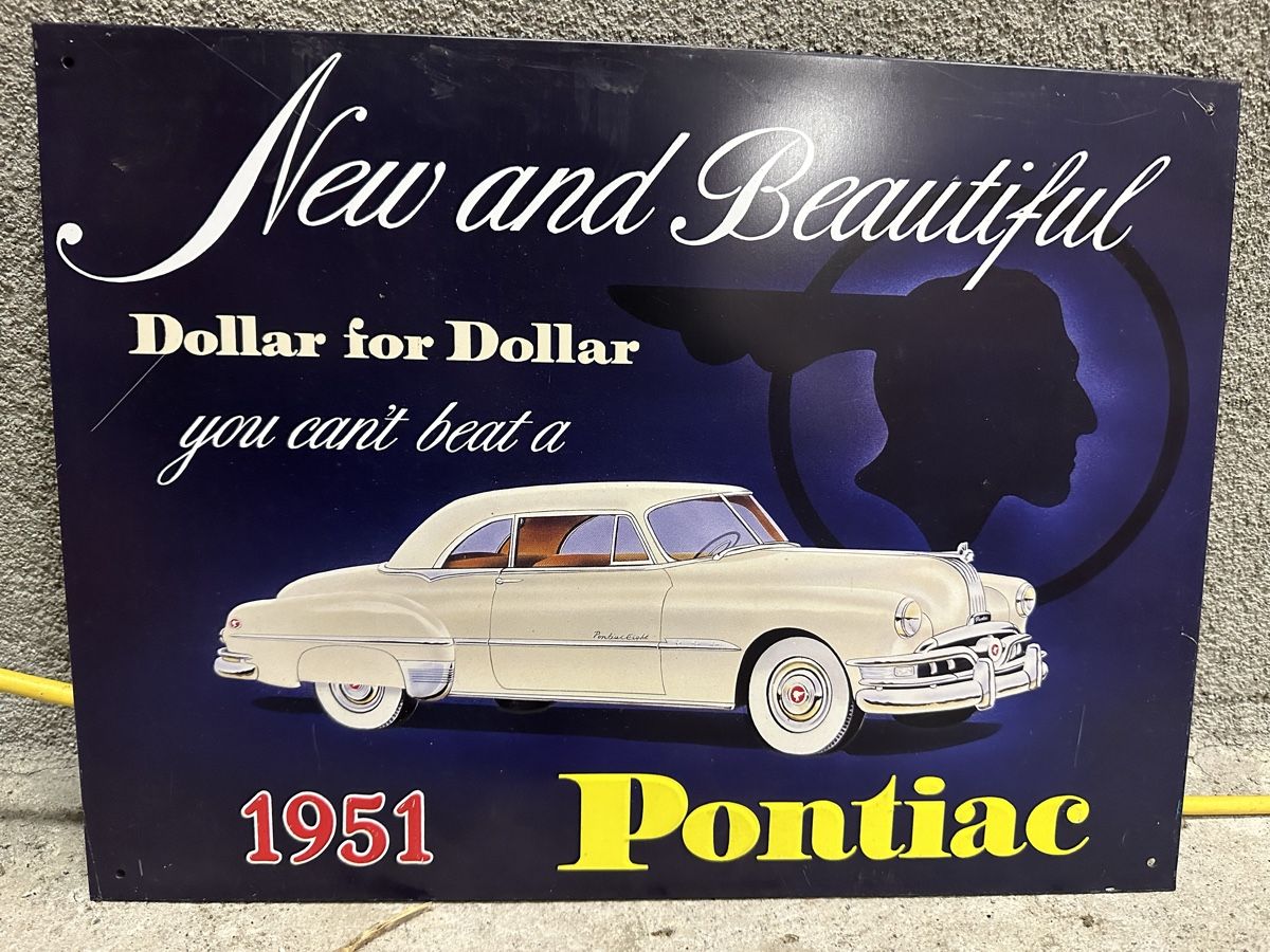 Insegne: Pontiac 1951 Oldtimer Classic gm coupe – Nuovo (secondo la descrizione) da Reinach AG venduto da rares75
