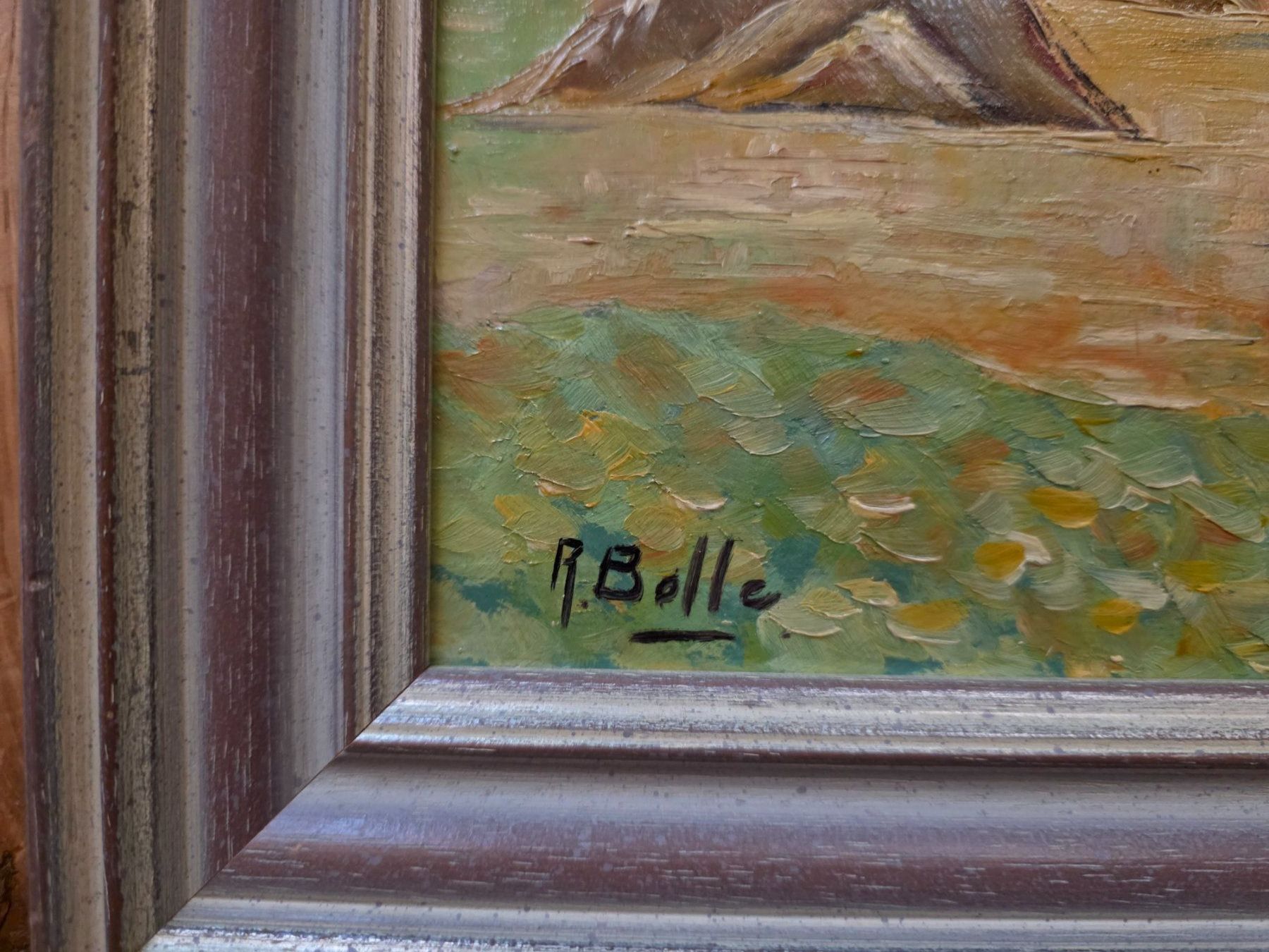 Gemälde: Gemälde Bild - signiert R. Bolle 1946 – Gebraucht aus Walterswil BE von Lonitti 3