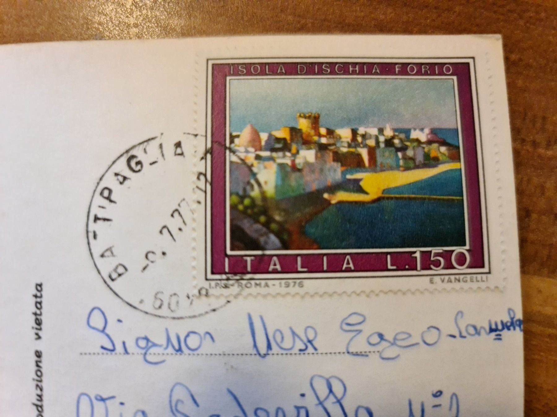 Cartoline postali: Ansichtskarte Minori Italien 1977 – Usato da Dintikon venduto da Vexi 1