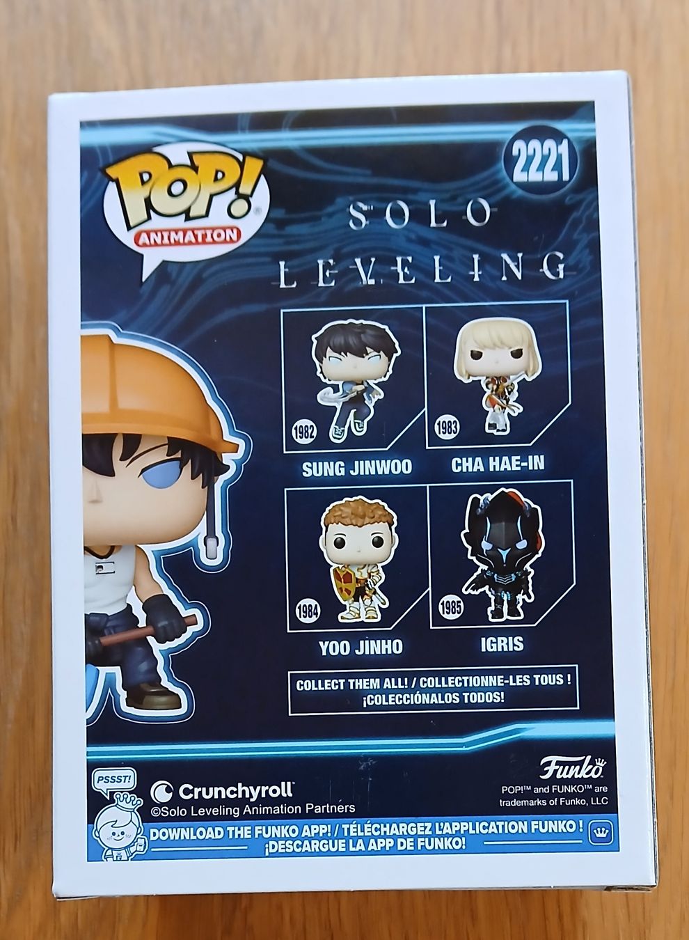 Funko Statuette: Funko Pop Sung Jinwoo 2221 Solo Leveling – Nuovo (secondo la descrizione) da Le Sentier venduto da Funko-Pop-1979 2