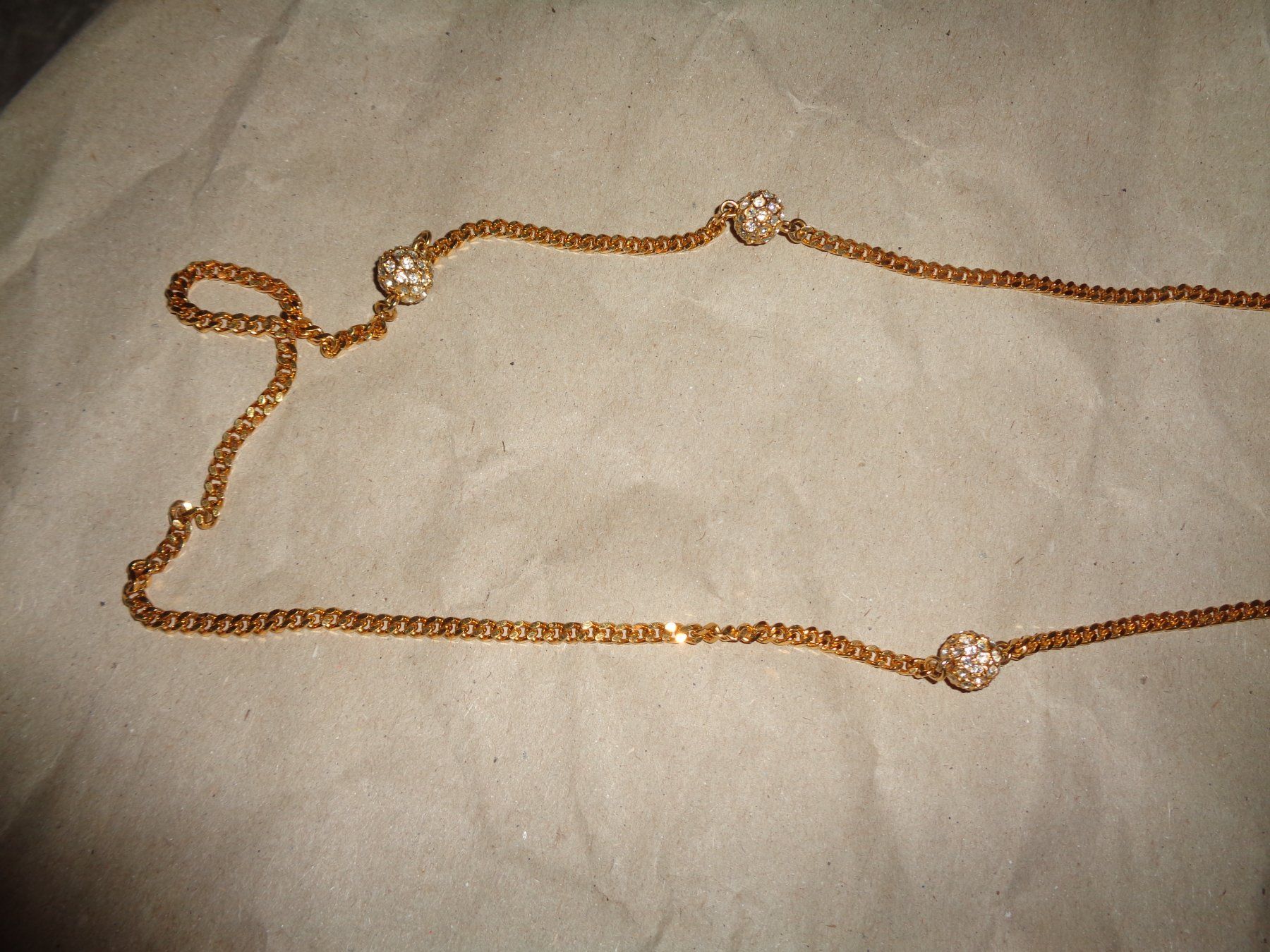 Catenine: *** Lange Kette **** / Funkel Kugeln – Usato da Othmarsingen venduto da Leuchtturmlady 1