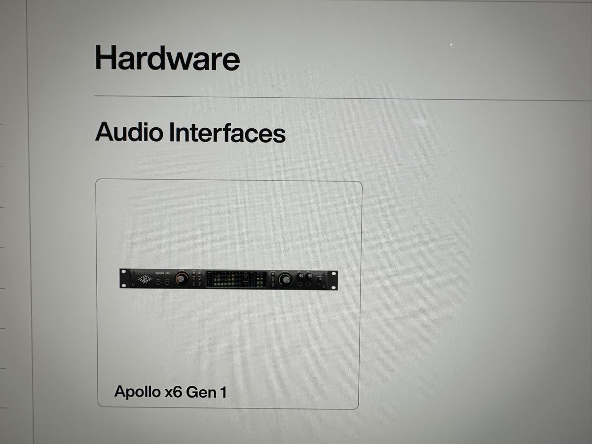 Universal Audio Equipement studio: Universal Audio Apollo x6 gen1 – D'occasion à Recherswil par Geruempel 3