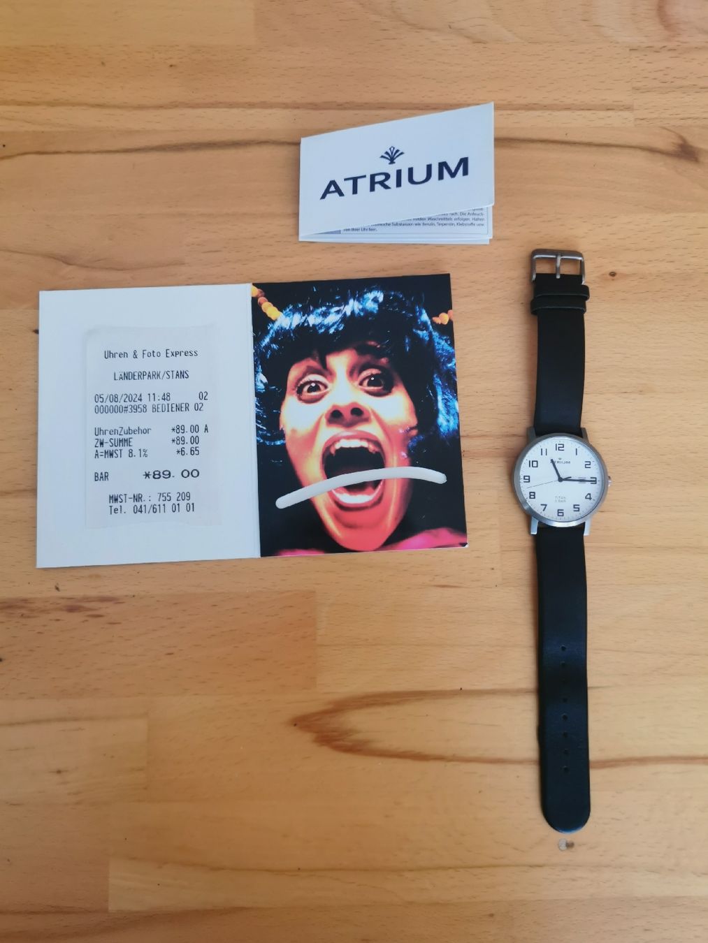 Titan Orologi: Armbanduhr Atrium Titan – Usato da Egg b. Zürich venduto da Pronsch