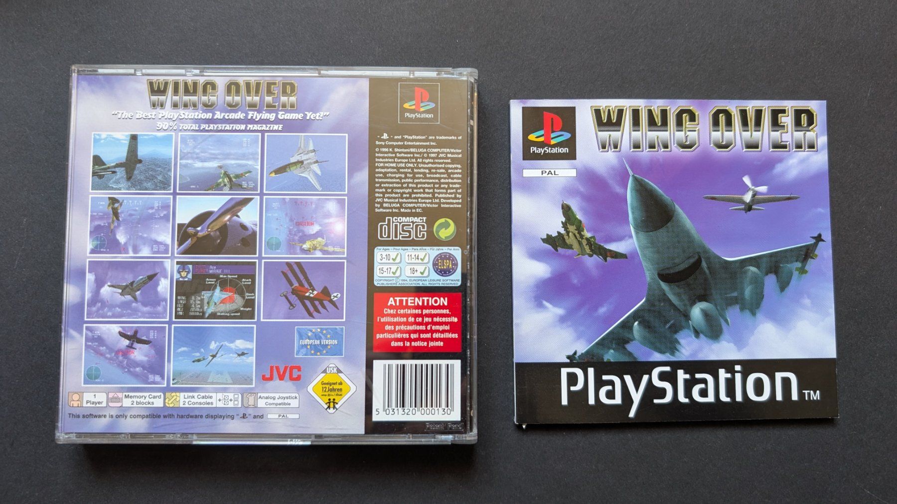 Giochi: Wing Over| Playstation 1 | PS1 – Usato da Bottmingen venduto da dan_c5wb 1