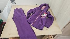 Minnie Mouse Trainingsanzug, Lila, Gr. 128, Top Zustand!