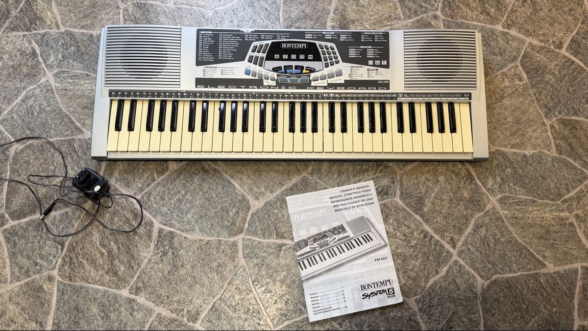 Bontempi Strumenti musicali: BONTEMPI Electronic Keyboard PM 665 – Usato da Brislach venduto da Jelejere1407 1