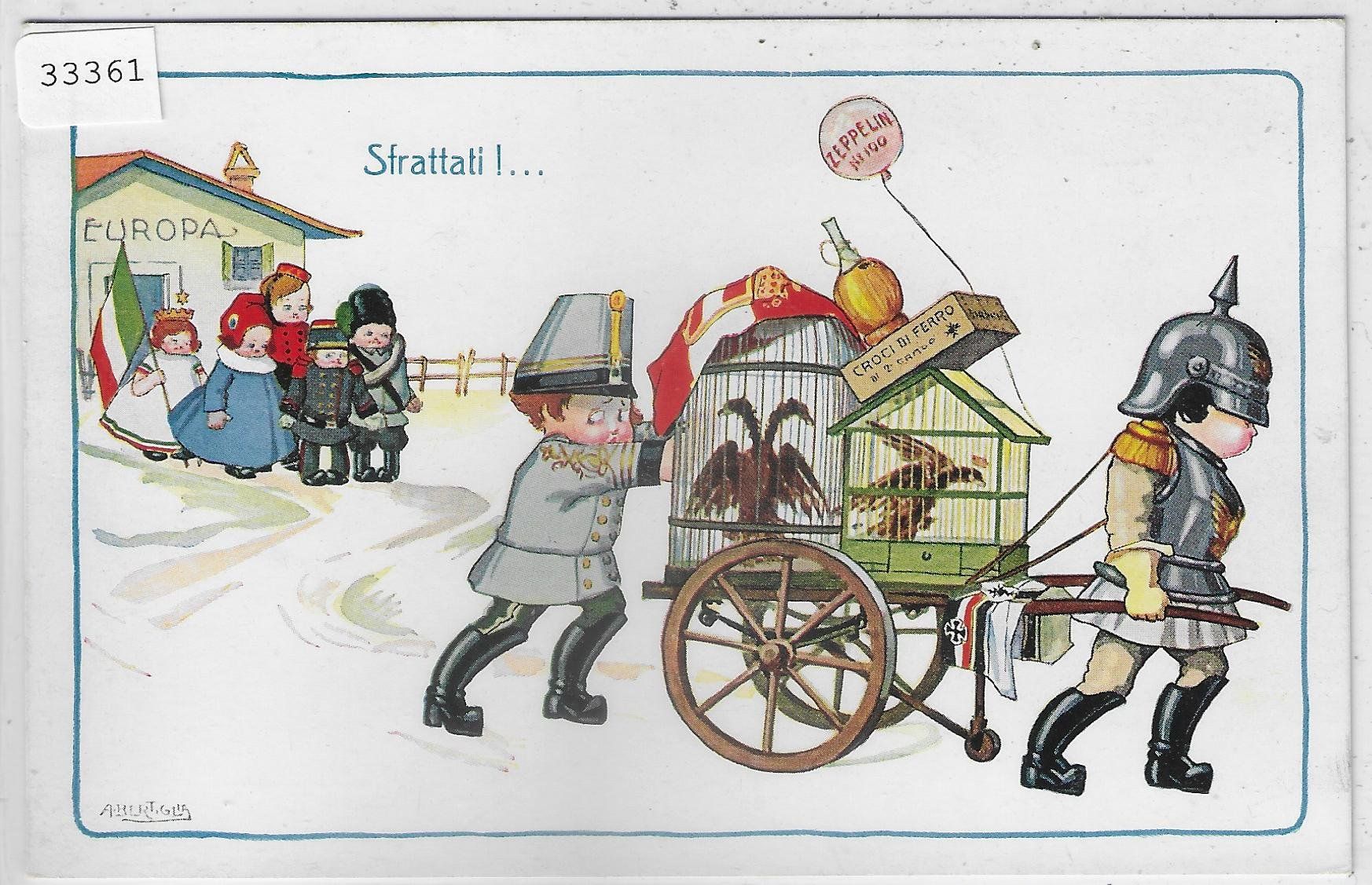 Cartes postales: Sfrattati !... - A. Bertiglia – D'occasion à Ettingen par Kartenplanet