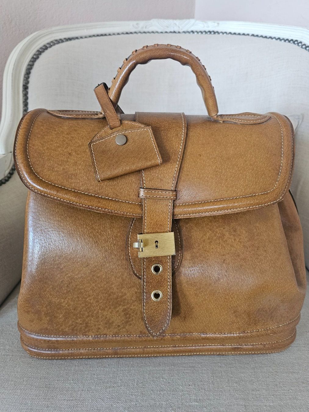 Lancel Taschen für Damen: LANCEL Tasche aus Leder Farbe cognac – Gebraucht aus Enggistein von markaris