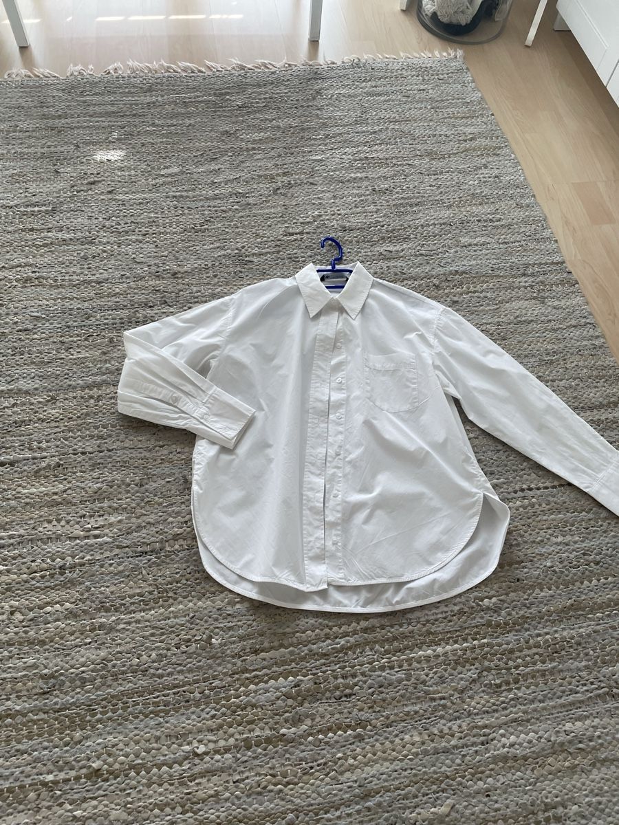 Zara Camicette: Zara Weiss Oberhemd, Gr. S,leicht Oversized, perfek – Nuovo (secondo la descrizione) da Dübendorf venduto da jlu_r7hz 1