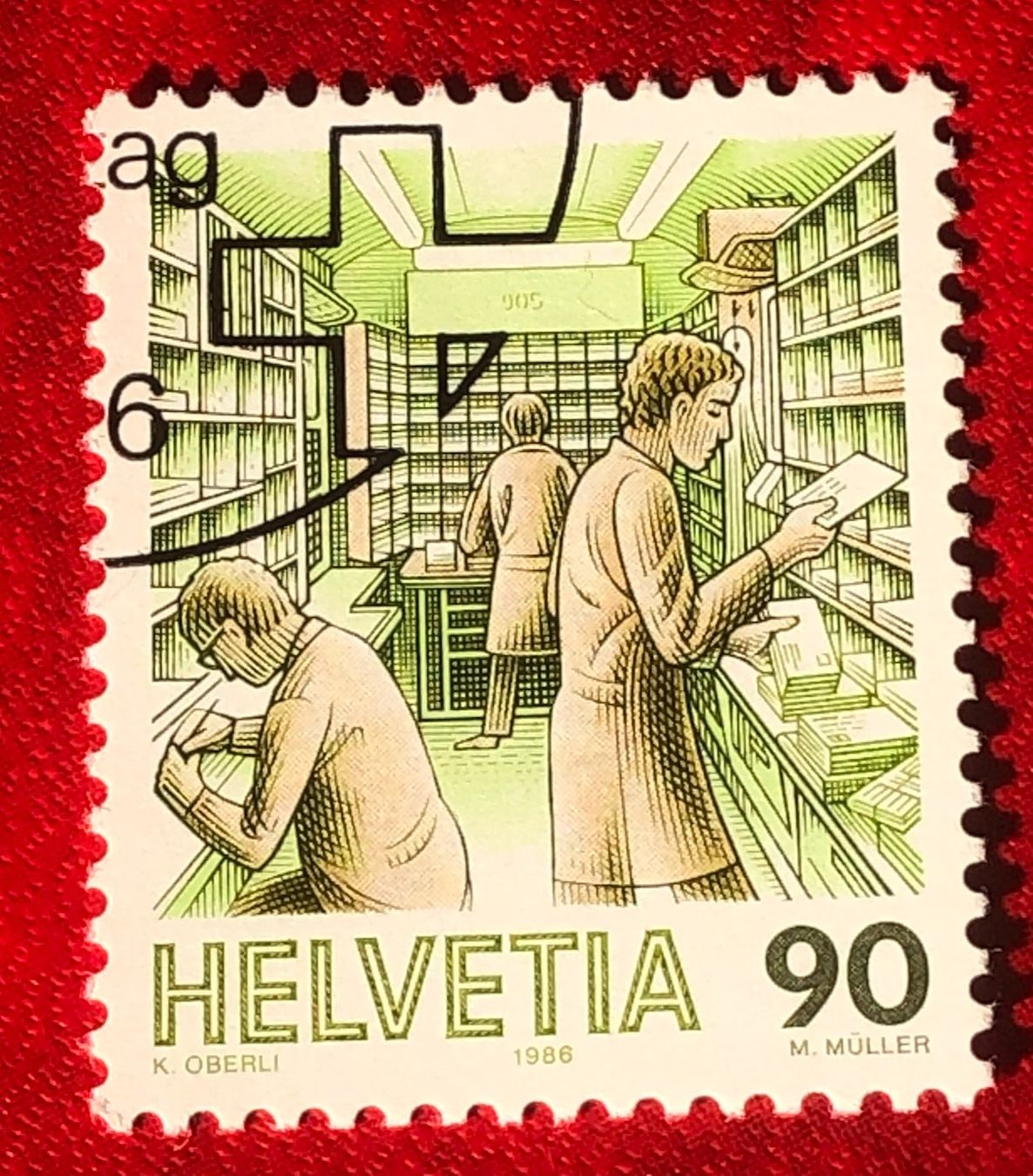 Tutti i francobolli: CH Briefmarken Vollstempel    – Usato da Aarau venduto da Billa007