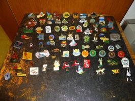 Pins Sammlung über 80 stück