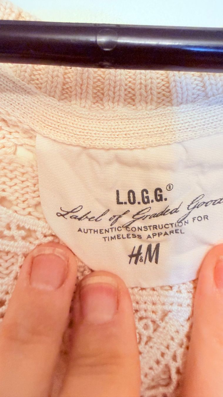 H&M Camicette: • Strickbluse von L.O.G.G • – Usato da Basel venduto da mendoza13 2