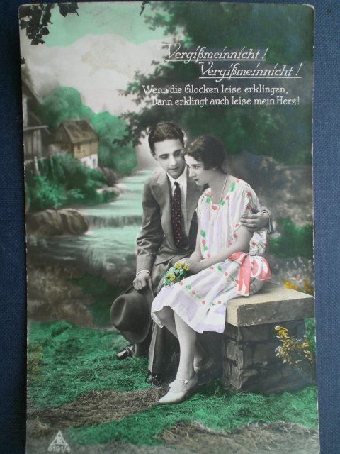 1934 WaldZürich,Spruch Liebe Kitsch Kaufen auf Ricardo