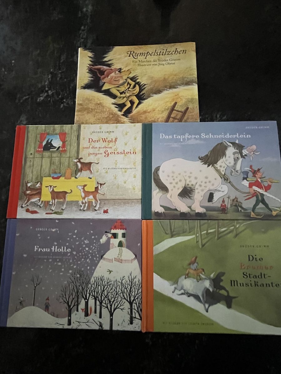 Libri: 5 klassische Märchenbüchlein – Nuovo (secondo la descrizione) da winterthur venduto da melifera
