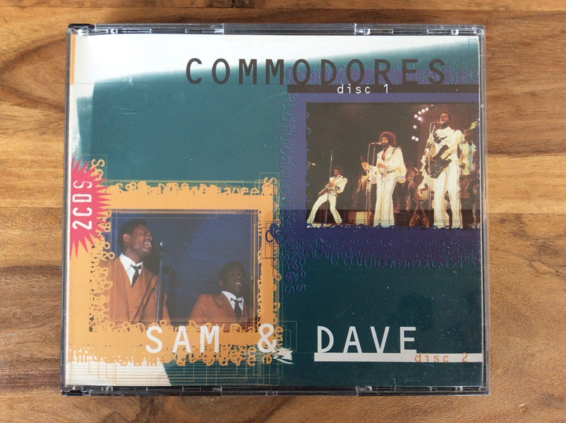 CD: CD The Commodores - Sam & Dave – Usato da Horgen venduto da flyingpenguin2000