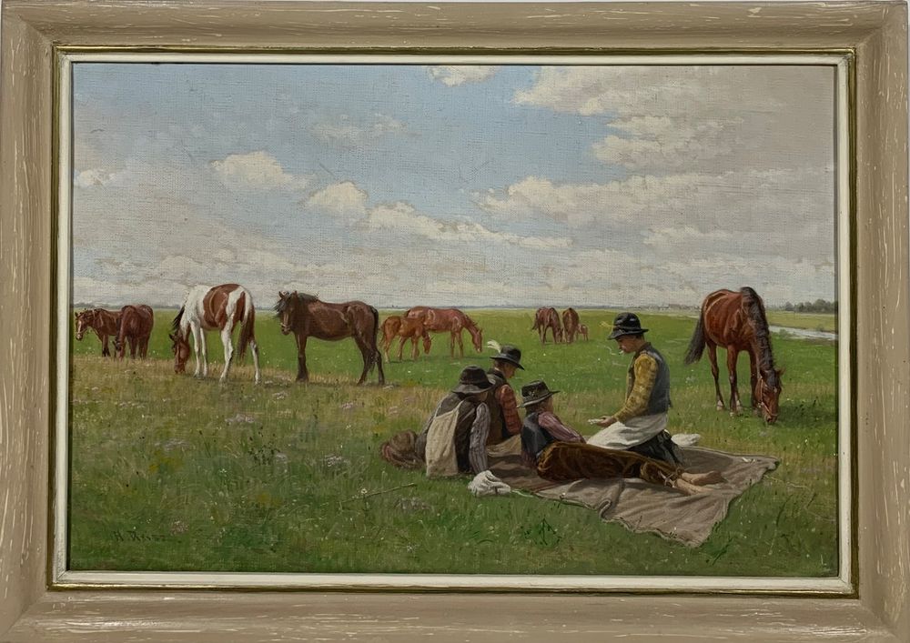 Hermann Reisz (18651920) Gemälde Kaufen auf Ricardo