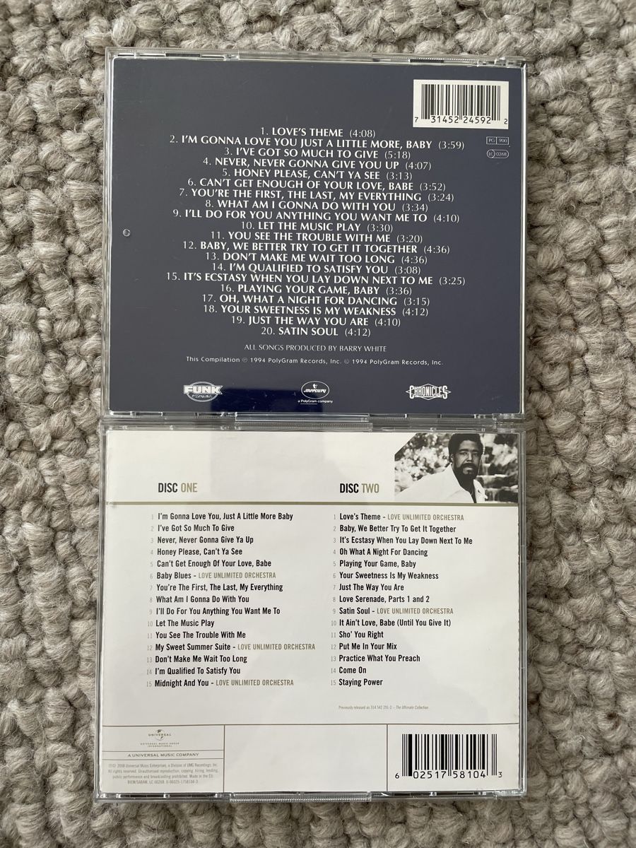 CD: 2x Barry White – Usato da Reinach AG venduto da trigger7811 1