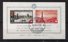 1942 Pro Patria Block gestempelt   15961