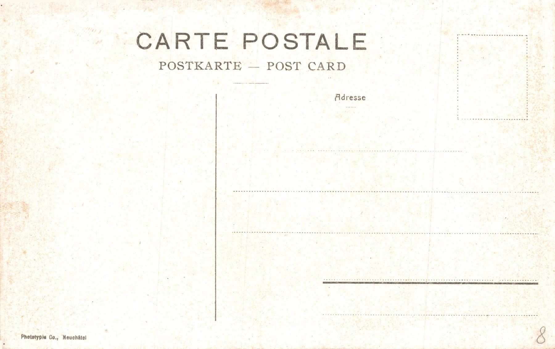 Cartoline postali: Le Canal de la Broye. Sortie du Lac de Morat – Usato da Bronschhofen venduto da Astore 1
