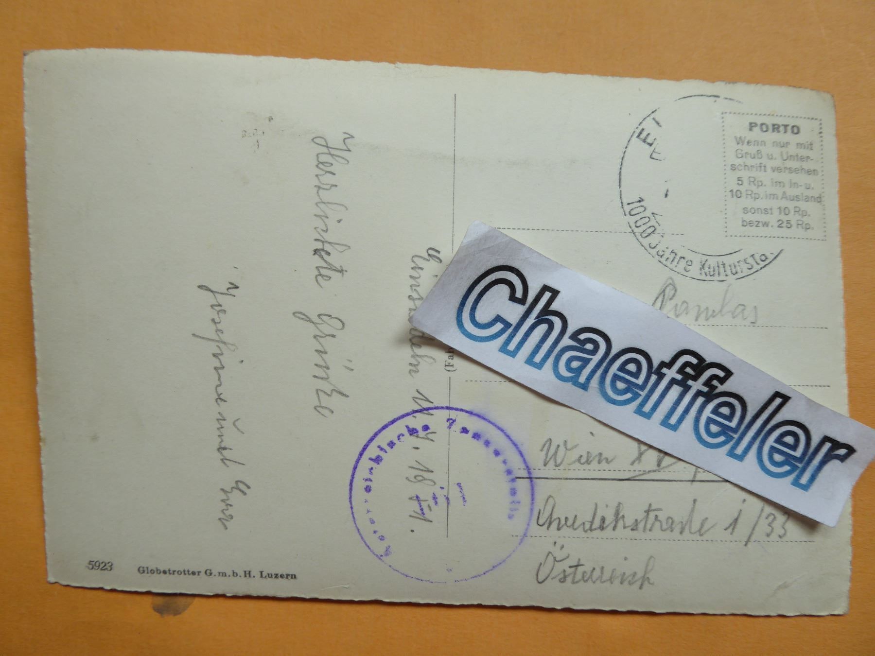 Cartoline postali: Kloster und Wallfahrtskirche Einsiedeln – Difettoso da Zürich venduto da Chaeffeler 1