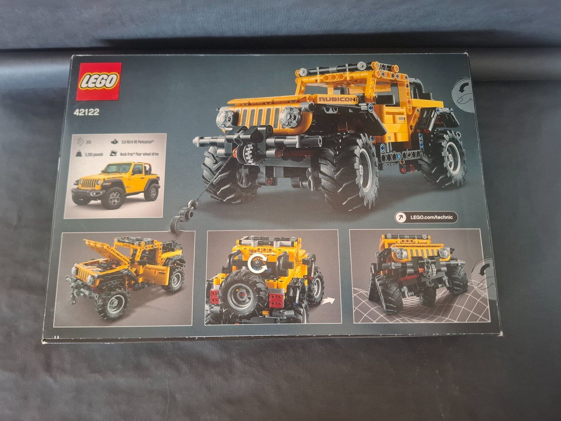 Lego Kit di costruzioni: Lego Technic 42122 Auto Jeep Wrangler 4x4 Rubicon – Nuovo (secondo la descrizione) da Genève venduto da justnotsocommon 4