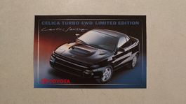 Toyota Celica Aufkleber