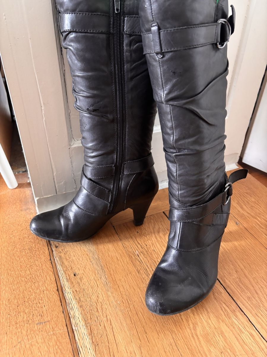 Scarpe da donna: Stiefel aus Leder, 38 – Usato da Zürich venduto da gucks 1