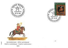FDC Pro Patria Einzelmarke 81