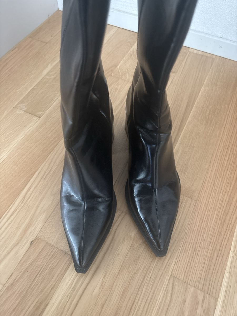 Zara Scarpe da donna: Stiefel Zara schwarz spitz  – Nuovo (secondo la descrizione) da Killwangen venduto da car_fbm7 2