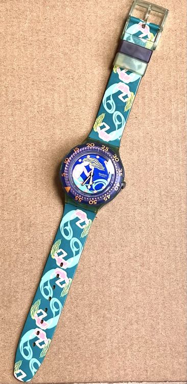 Swatch Montres: Swatch Scuba -Uhr mit Meerjungfrau! – D'occasion à Grenchen par chththl 1