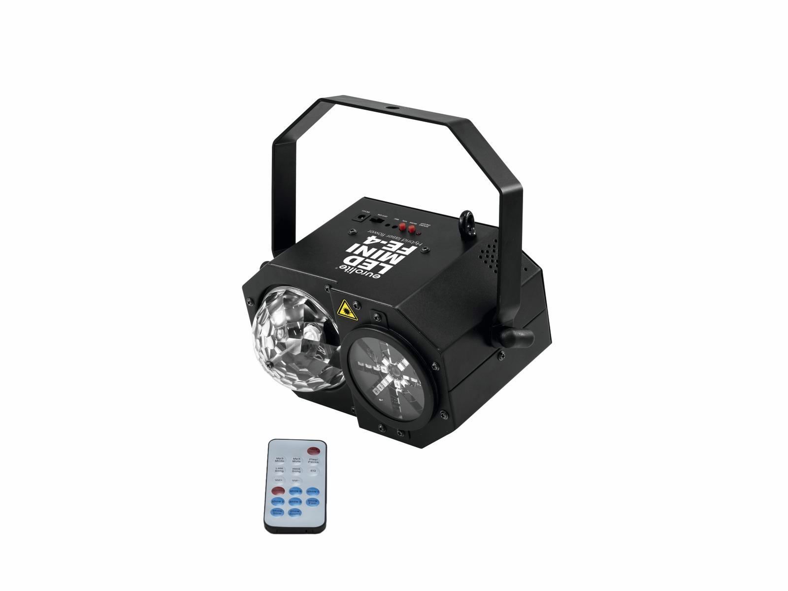 Beleuchtung & Lichteffekte: EUROLITE LED Mini FE4 Hybrid Laserflower – Neu und originalverpackt aus Däniken SO von Profog1 1