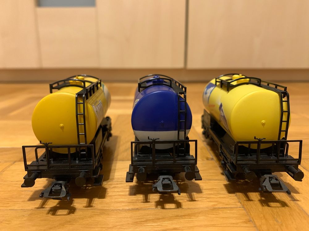 Trix H0 - 31354 - Ensemble de wagons de marchandises pour trains