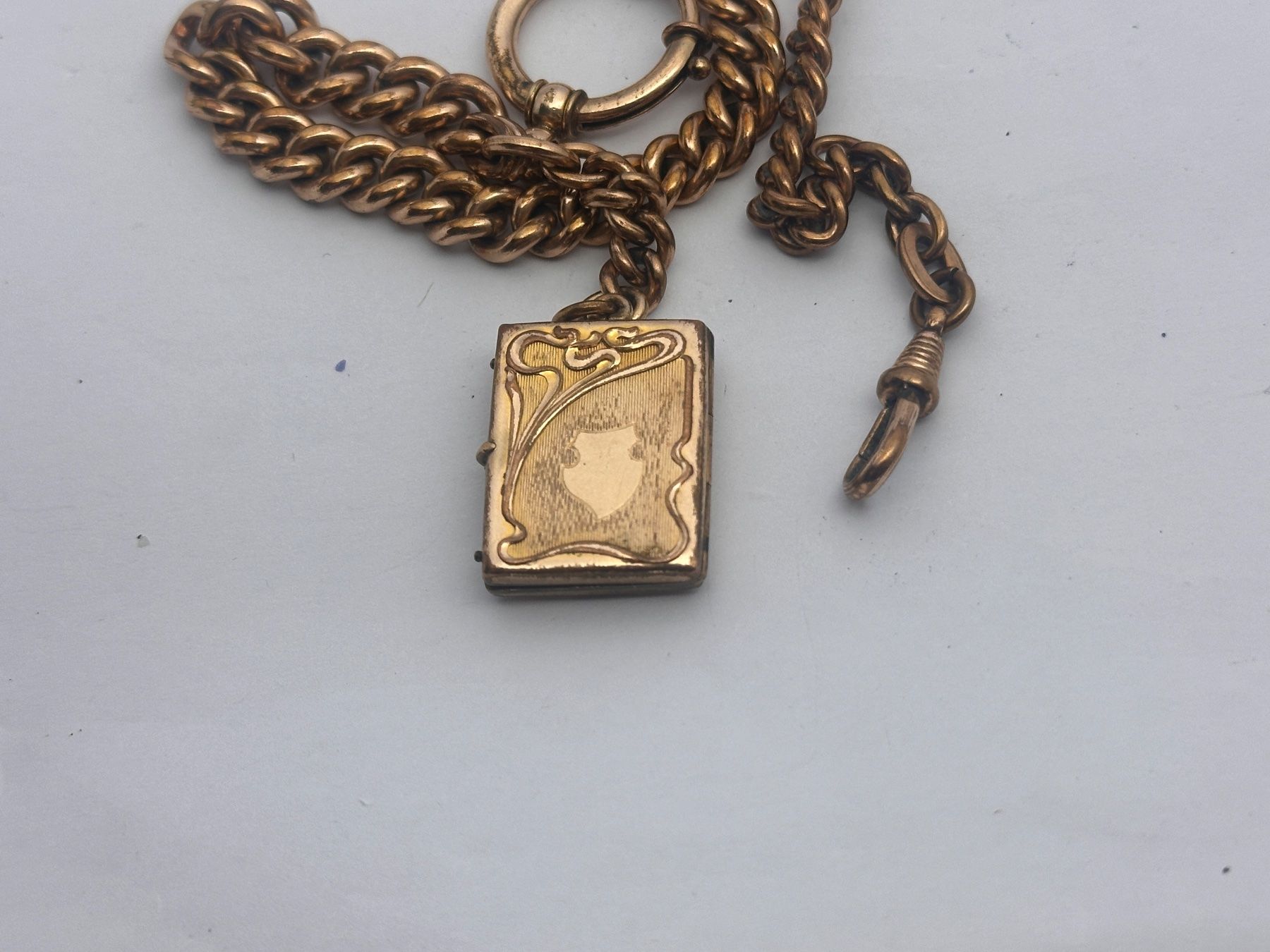 Altri accessori per orologi: Taschenuhrkette mit Bildermedaillon – Usato da Brüttisellen venduto da AlphaOmega05 2