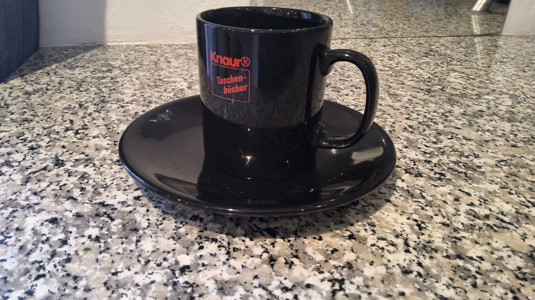 Tazze: Tasse mit Teller schwarz – Usato da Steckborn venduto da JoBox