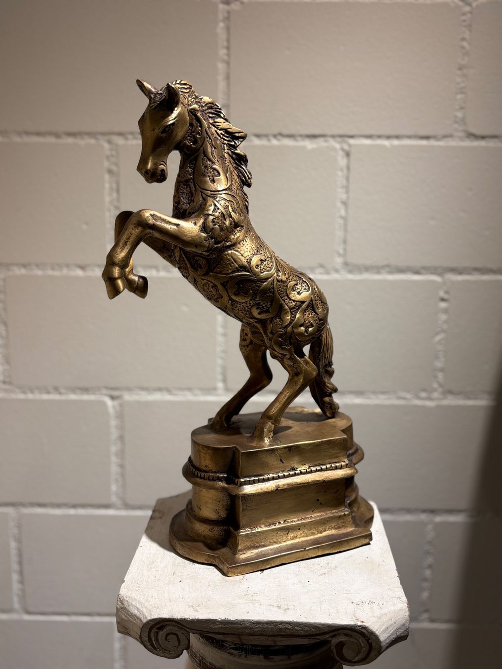 Skulpturen & Statuen: Pferd Messing 39 cm / Rarität Sammlerstück – Gebraucht aus Lenggenwil von Unique_ 6