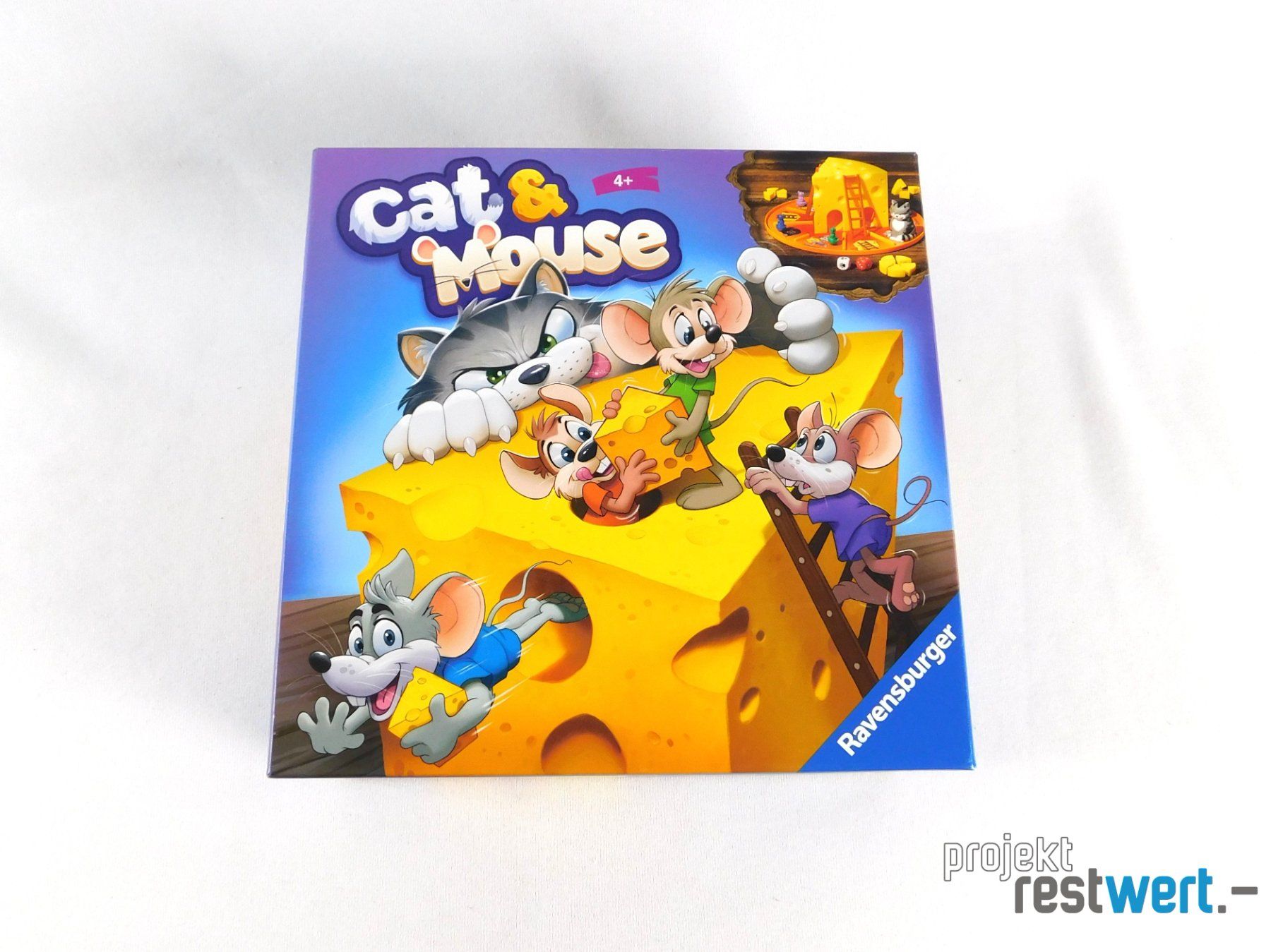 Ravensburger Giochi: Cat & Mouse Spiel von RAVENSBURGER – Nuovo (secondo la descrizione) da Bülach venduto da restwert_buelach 1
