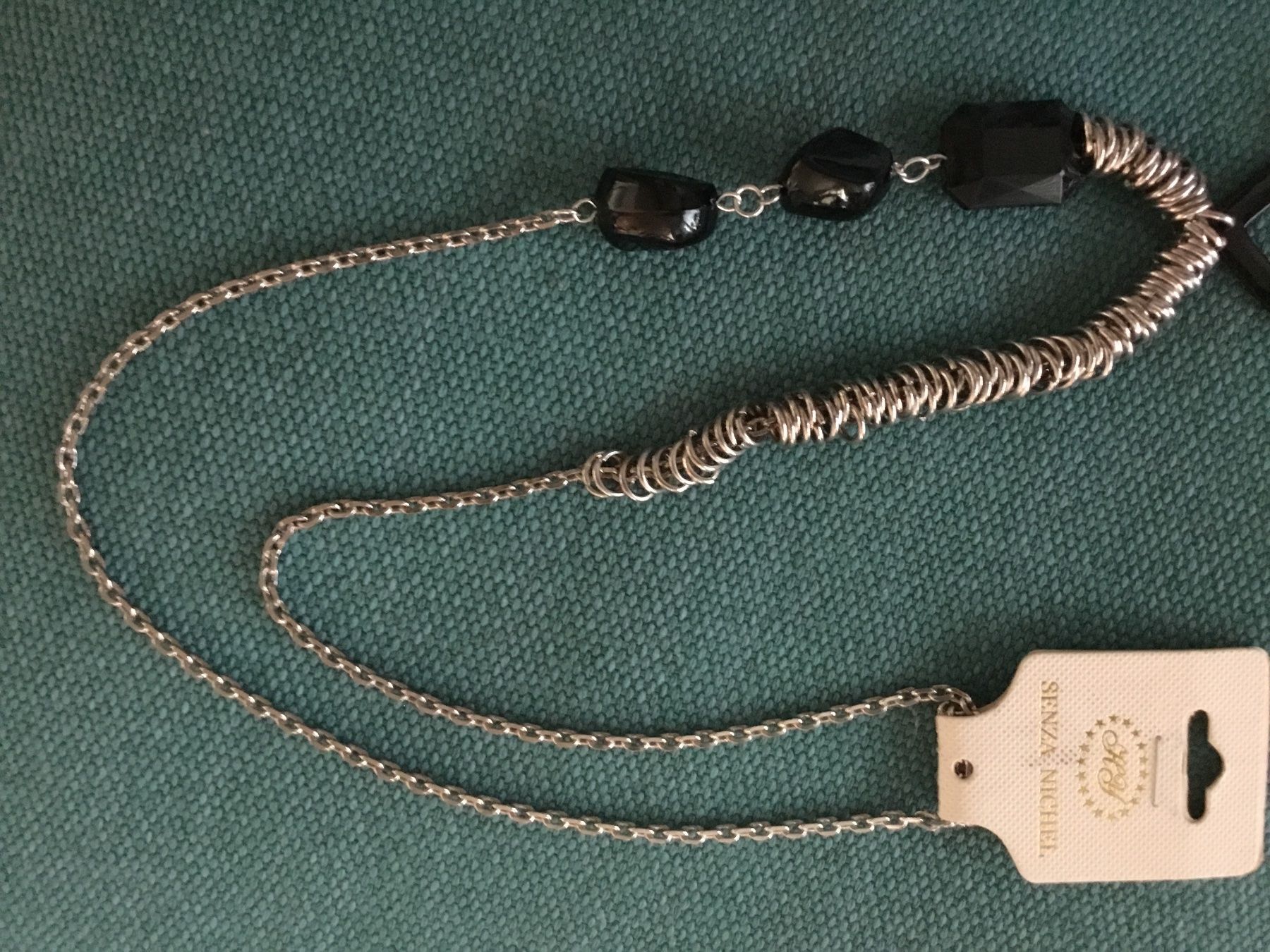 Ketten: Collier métal avec éléments design noirs neuf – Neu (gemäss Beschreibung) aus Le Landeron von nic_8hd5 2