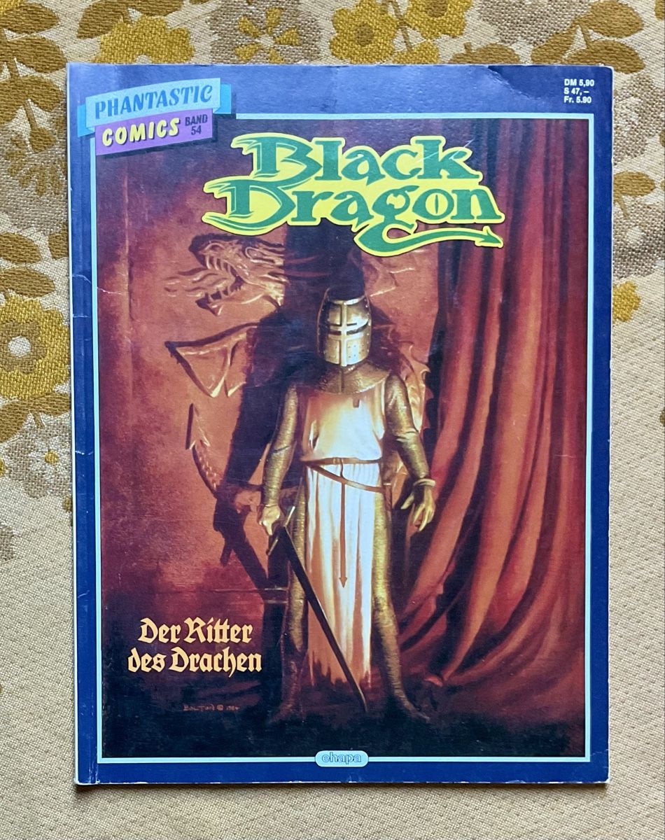 Fumetti: Phantastic Comics Band Nr 54. Black Dragon von 1987 – Usato da Endingen venduto da nathan05