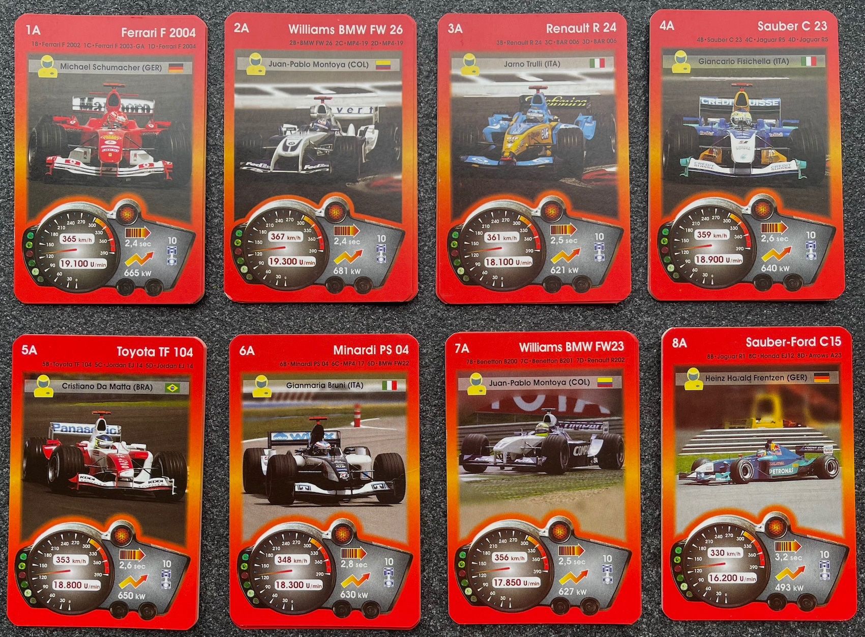 Giochi: Quartett - FORMEL 1 - Mega Trumpf – Usato da Burgdorf venduto da Bsb7 1